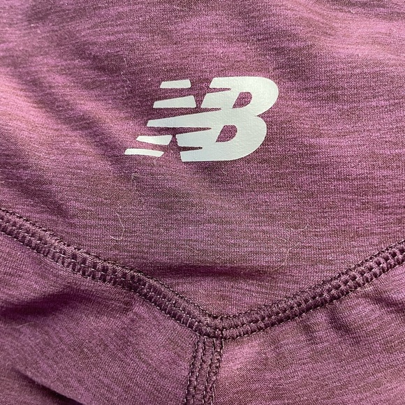 New Balance Women's Athletic Shorts in Deep Purple size medium - Picture 5 of 5